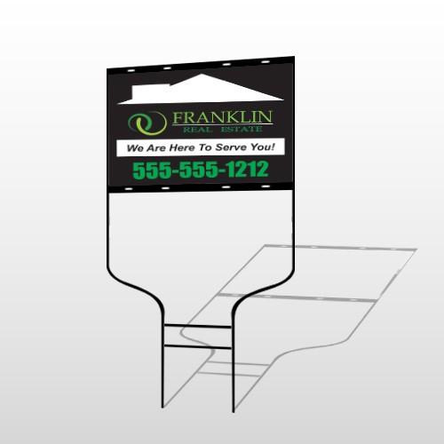 Franklin 35 Round Rod Sign