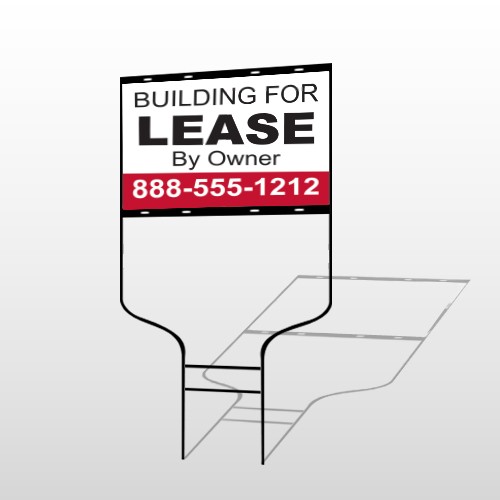 Lease 1 Round Rod Sign