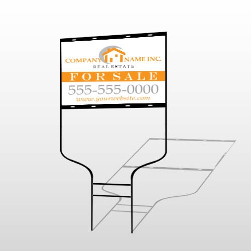 Real Estate 103 Rod Round Sign