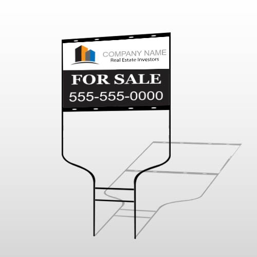 Real Estate Investors 101 Round Rod Sign