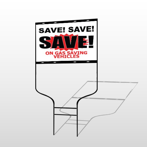 Save Save 150 Round Rod Sign