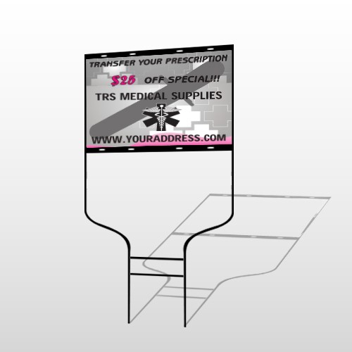 Caduce Us Medical 503 Round Rod Sign