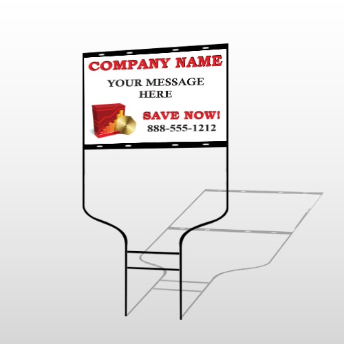 CD & Graph 147 Round Rod Sign