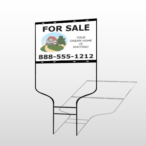 Dream Home 255 Round Rod Sign