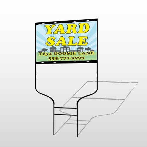 Neighbor Sale 549 Round Rod Sign