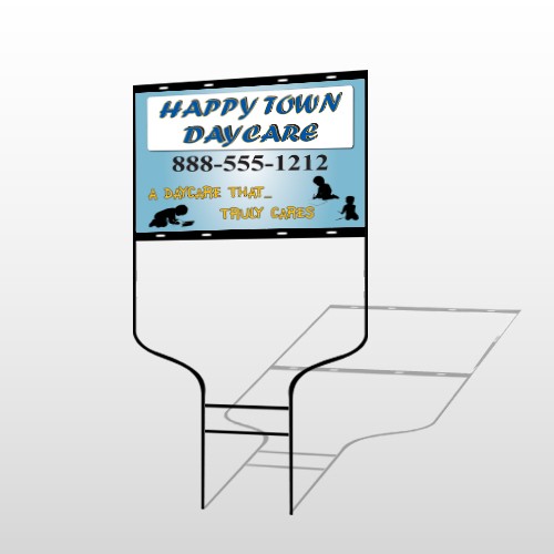 True Happy Care 182 Round Rod Sign