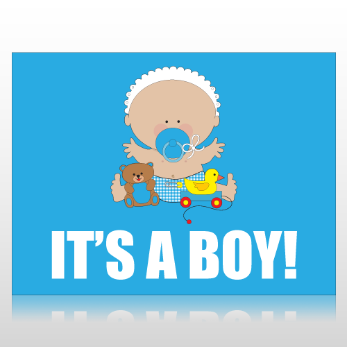 It's A Boy  Sign Panel