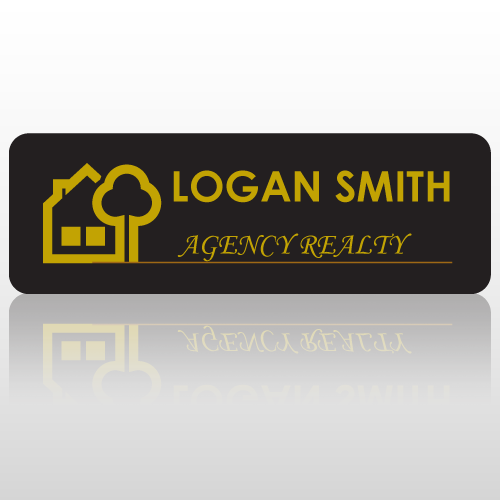 Red House 29 Engraved Name Badge 