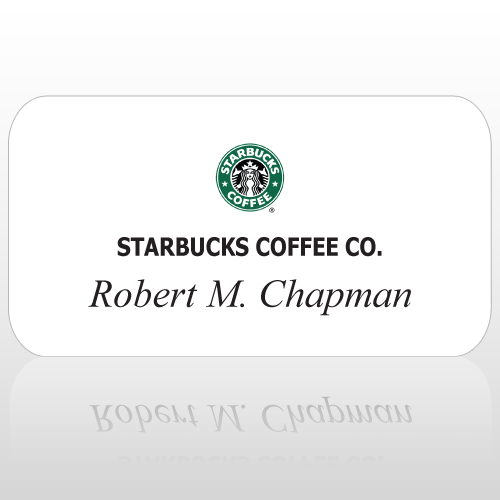 Starbucks 1 Name Badge
