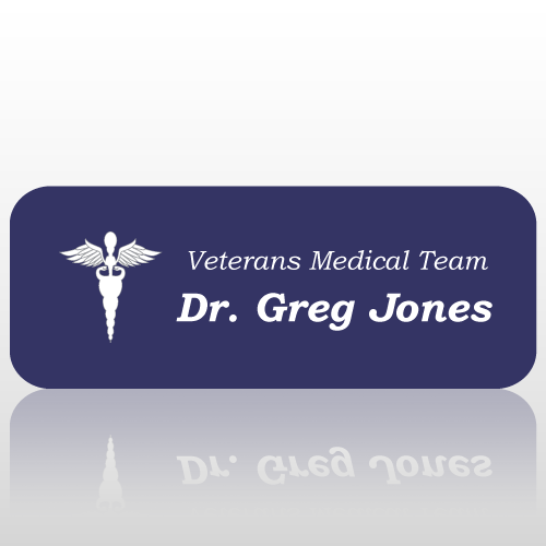 Med 15 Name Badge