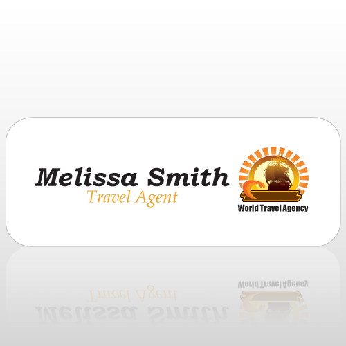 Travel 17 Name Badge