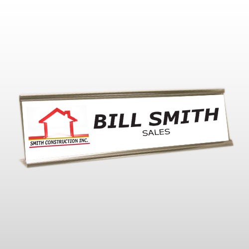 House 27 Desk Name Plate