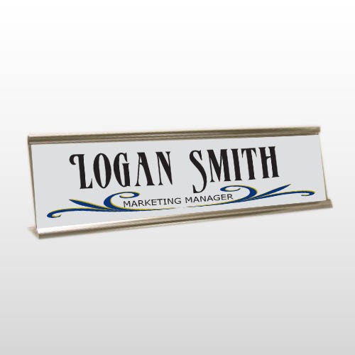 Market 29 Desk Name Plate