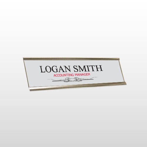 Account 41 Wall Name Plate
