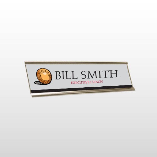 Coach 23 Wall Name Plate