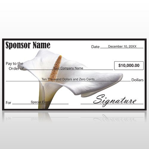 Oversized Check 13