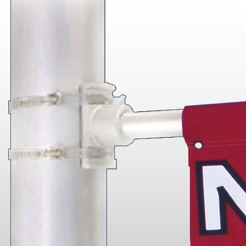 Pole Banner Pole Mount Wall Bracket 36"W