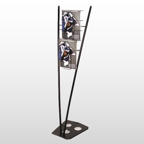 Victory Literature Rack Black