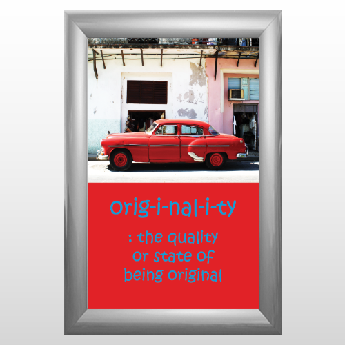 Originality 4 Poster