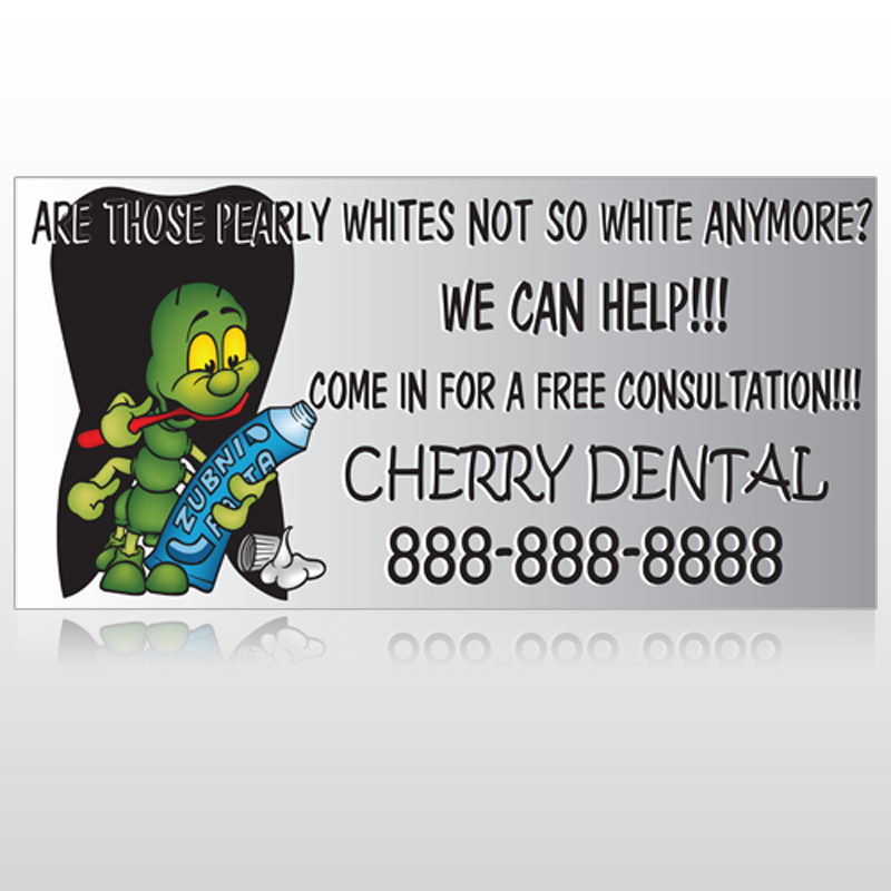 Brushing Germ 502 Custom Sign