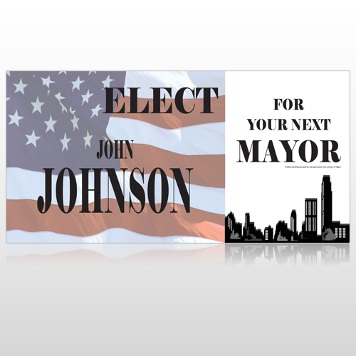 Elect Mayor 274 Custom Sign