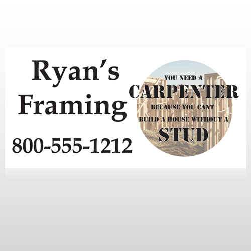 Framing 237 Custom Sign