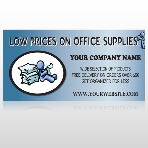 Paper & Figure 146 Custom Sign