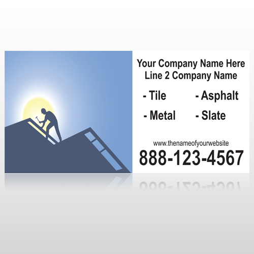 Roofing 258 Site Sign