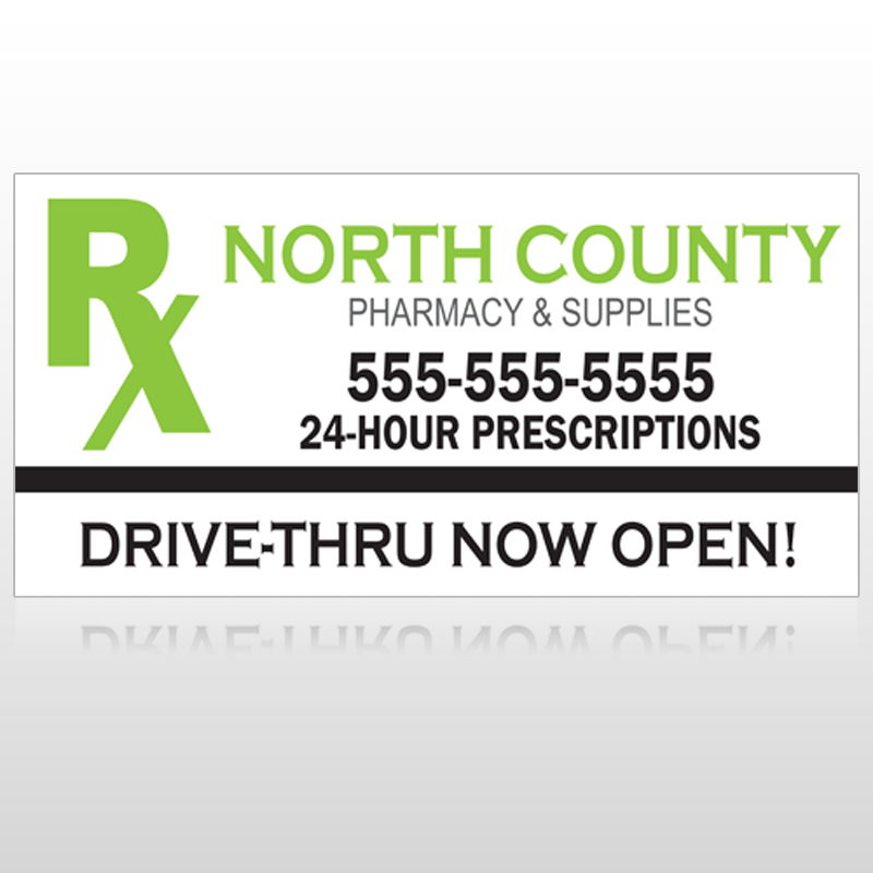 R X North County 105 Custom Decal