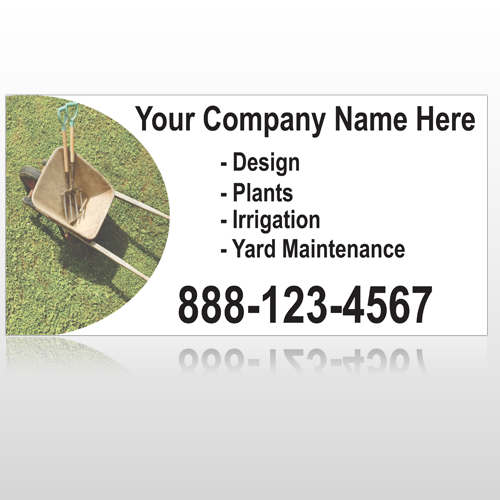 Wheel Barrow 261 Site Sign