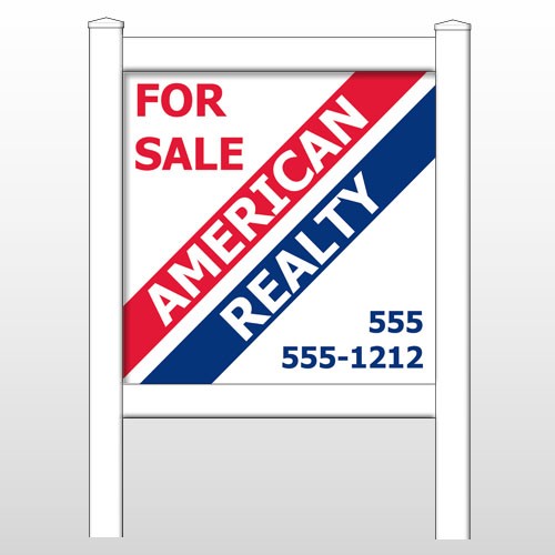 American 494 48"H x 48"W Site Sign