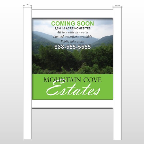 Cove 439 48"H x 48"W Site Sign