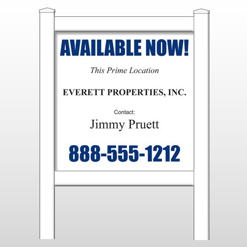 Everett 435 48"H x 48"W Site Sign