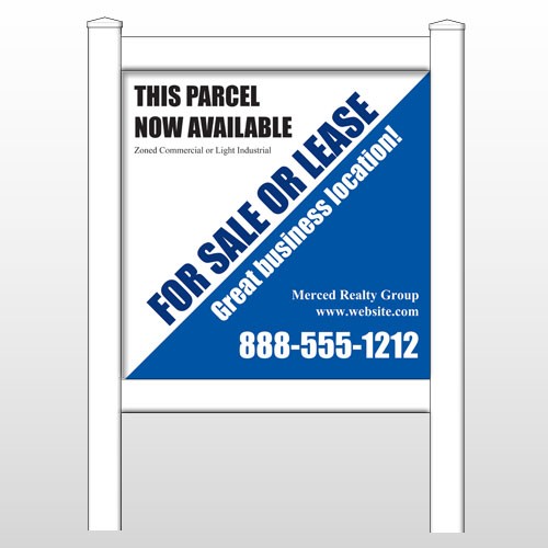 Merced 442 48"H x 48"W Site Sign