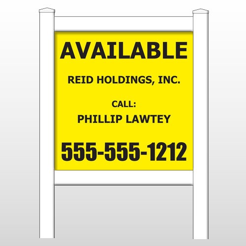 Reid 460 48"H x 48"W Site Sign