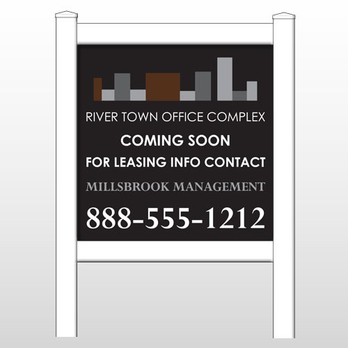 Rivertown 496 48"H x 48"W Site Sign