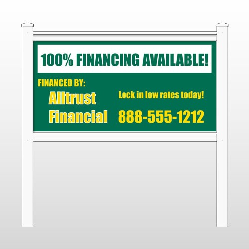 Alltrust 482 48"H x 96"W Site Sign