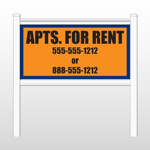 Apts 470 48"H x 96"W Site Sign