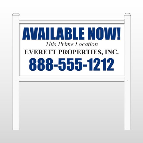 Everett 435 48"H x 96"W Site Sign