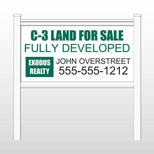 Exodus 501 48"H x 96"W Site Sign