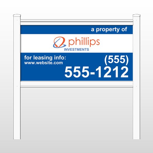 Phillips 450 48"H x 96"W Site Sign