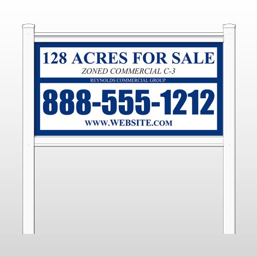 Reynolds 497 48"H x 96"W Site Sign