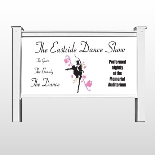 Ballet Dance 517 48"H x 96"W Site Sign