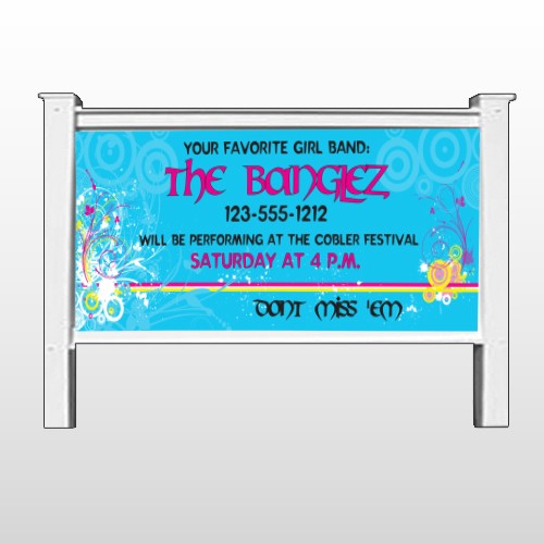 Banglez 367 48"H x 96"W Site Sign