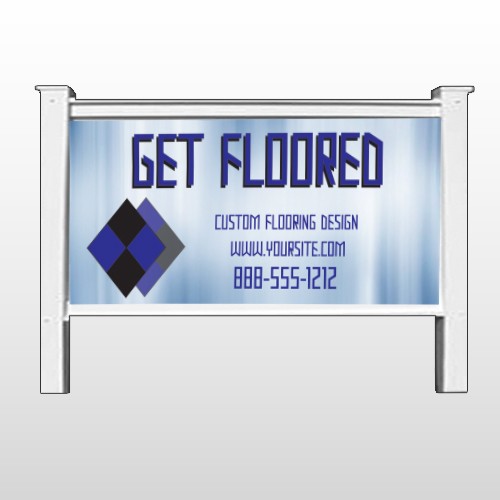 Blue Checker 249 48"H x 96"W Site Sign