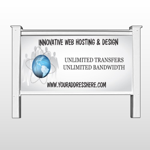 Business Global 438 48"H x 96"W Site Sign