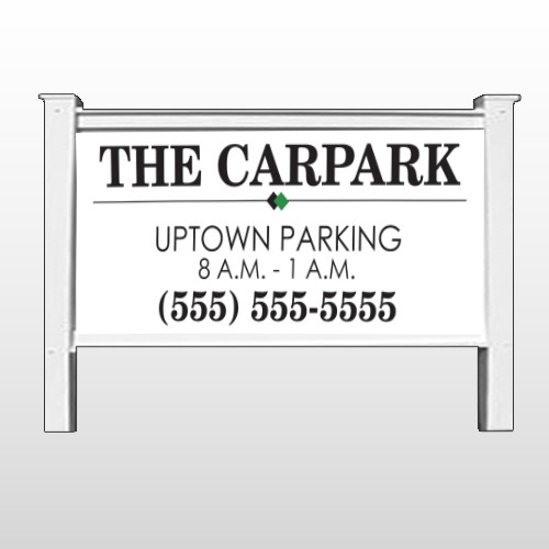 Car Park 122 48"H x 96"W Site Sign