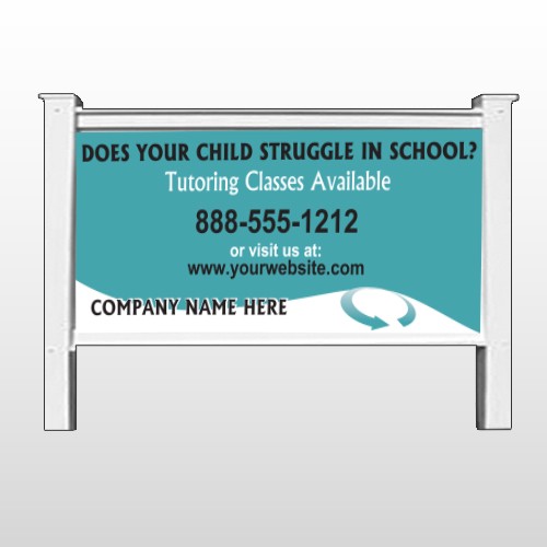 Classy Blue 160 48"H x 96"W Site Sign