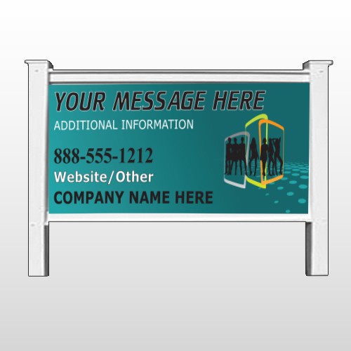Fashion Models 180 48"H x 96"W Site Sign