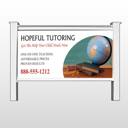 Globe Chalk 158 48"H x 96"W Site Sign
